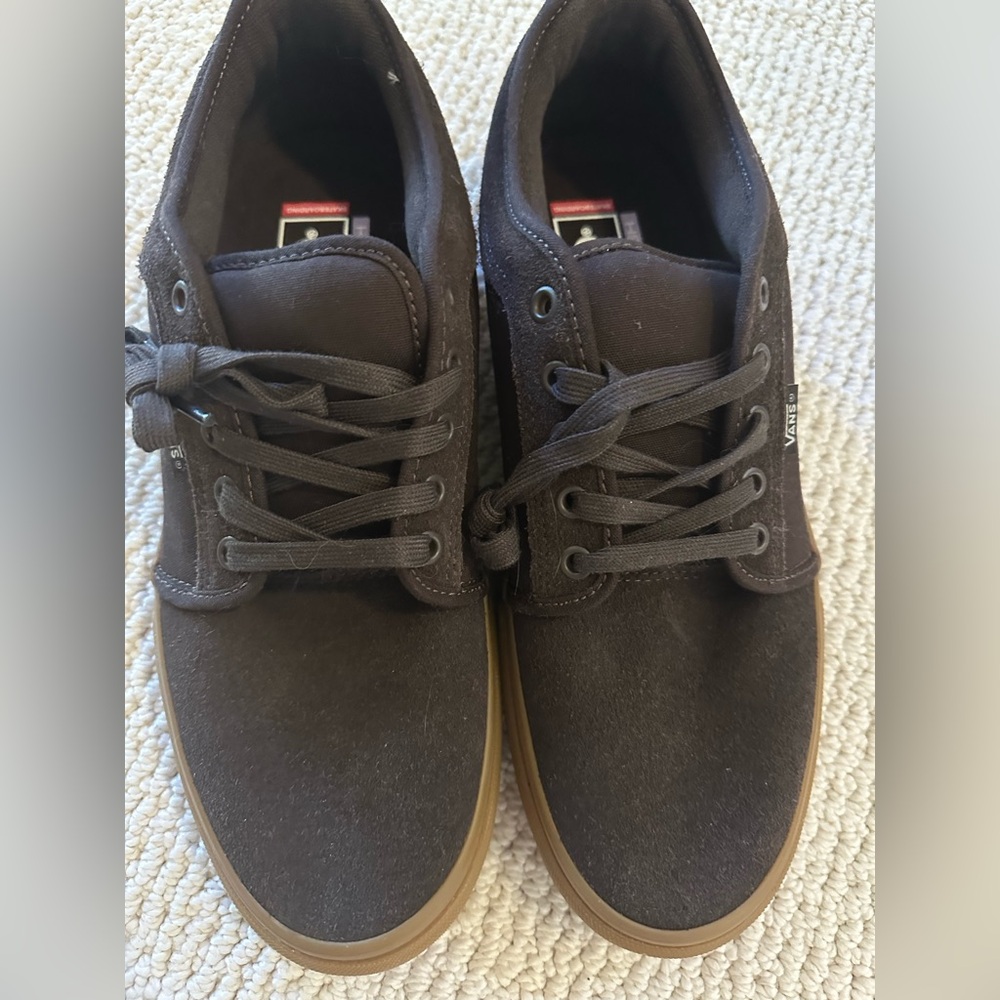 Men’s Vans Brown, Brand New in box
